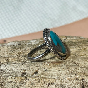 Sterling Silver Turquoise Native American Ring