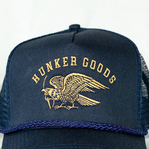 Hunker Goods Hat - Navy Blue